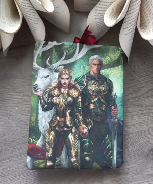 Aelin y Rowan - Funda de Libro