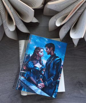 Rhysand y Feyre Caída de las Estrellas- Libreta Tapa Dura A5