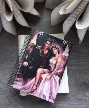 Emilia and Wrath Trono- A5 Hardcover Notebook