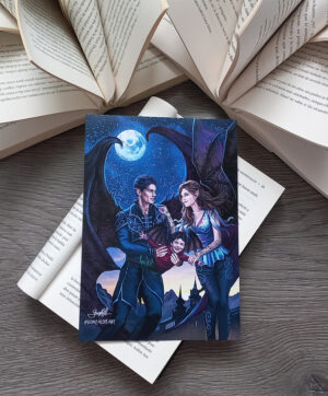 Rhysand, Feyre y Nyx - Print