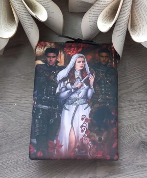 Poppy Hawke y Kieran - Funda de Libro
