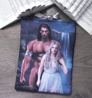 Nyktos y Sera Cascada - Funda de Libro